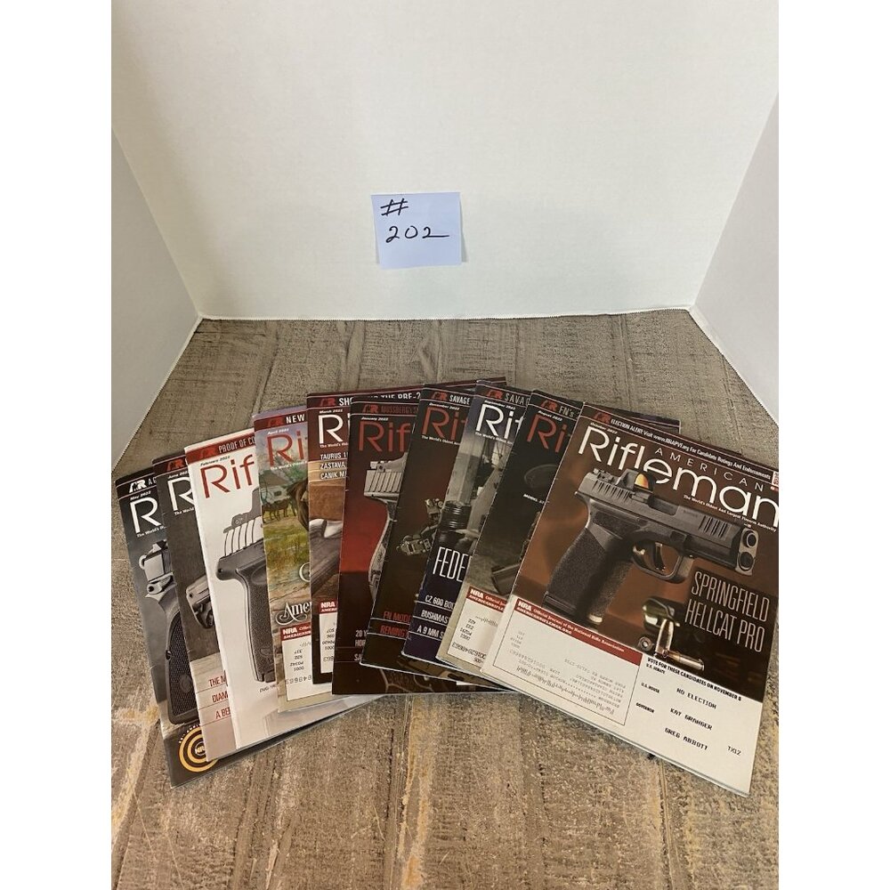 Rifleman Magazines Set Of 10 #202